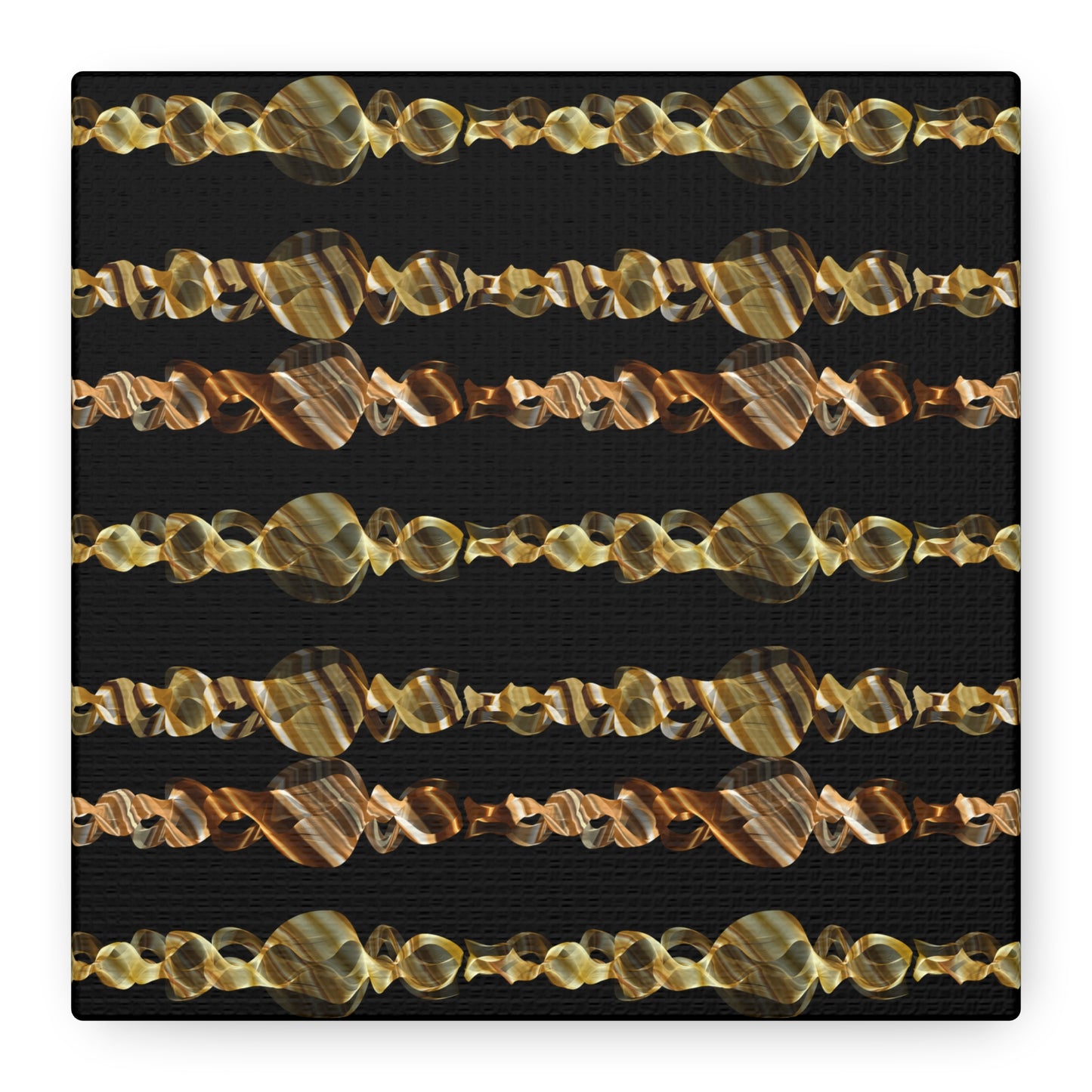 Artistic Canvas Gold and Black