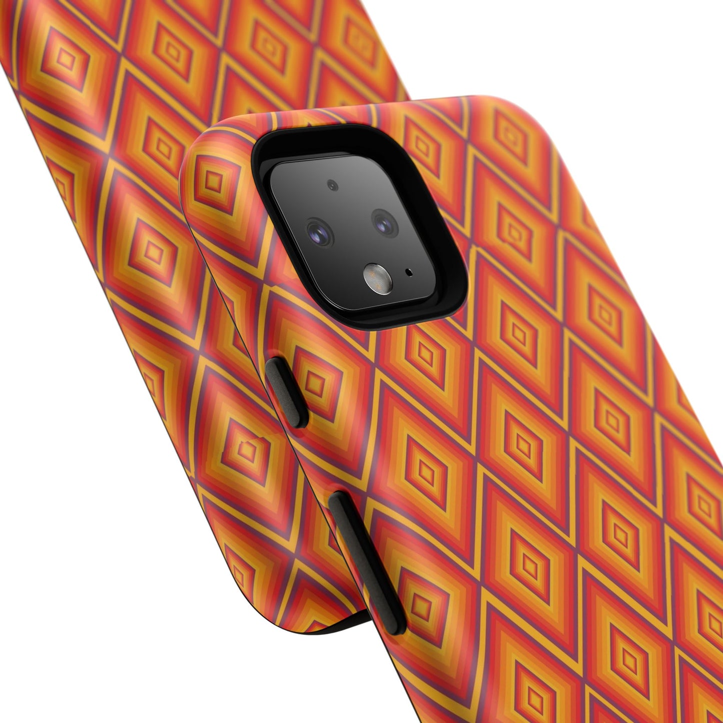 Geometric Phone Case, Tough Cases for Protection, Stylish Smartphone Cover, Vibrant Patterned Phone Accessory, Unique Gift Idea, [...]
