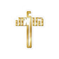 Gold Jesus Kiss-Cut Stickers - Faithful Decor for Laptops, Journals, Bibles, Gifts for Christians, Religious Reminders