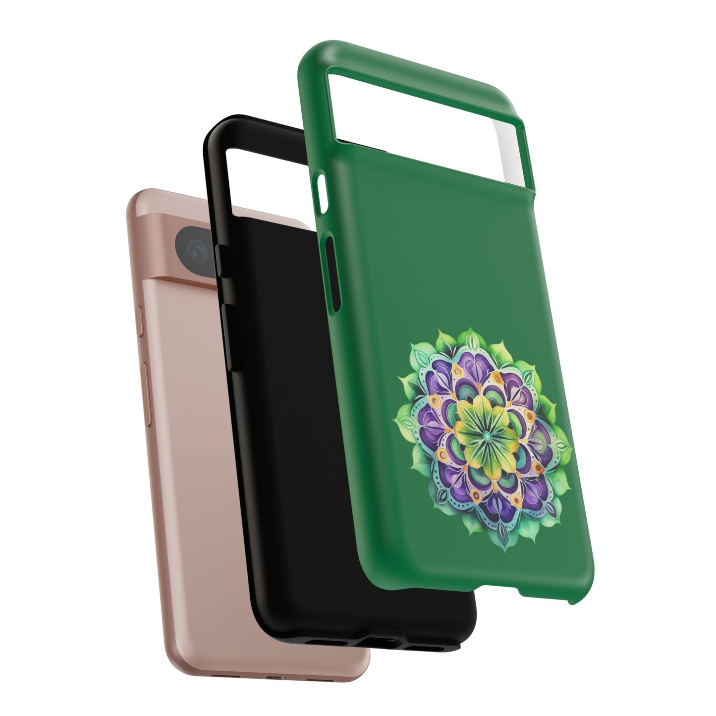 Colorful Mandala Phone Case, Tough Cases for Creatives, Unique Phone Accessories, Perfect Gift for Art Lovers, Eco-Friendly Design, [...]