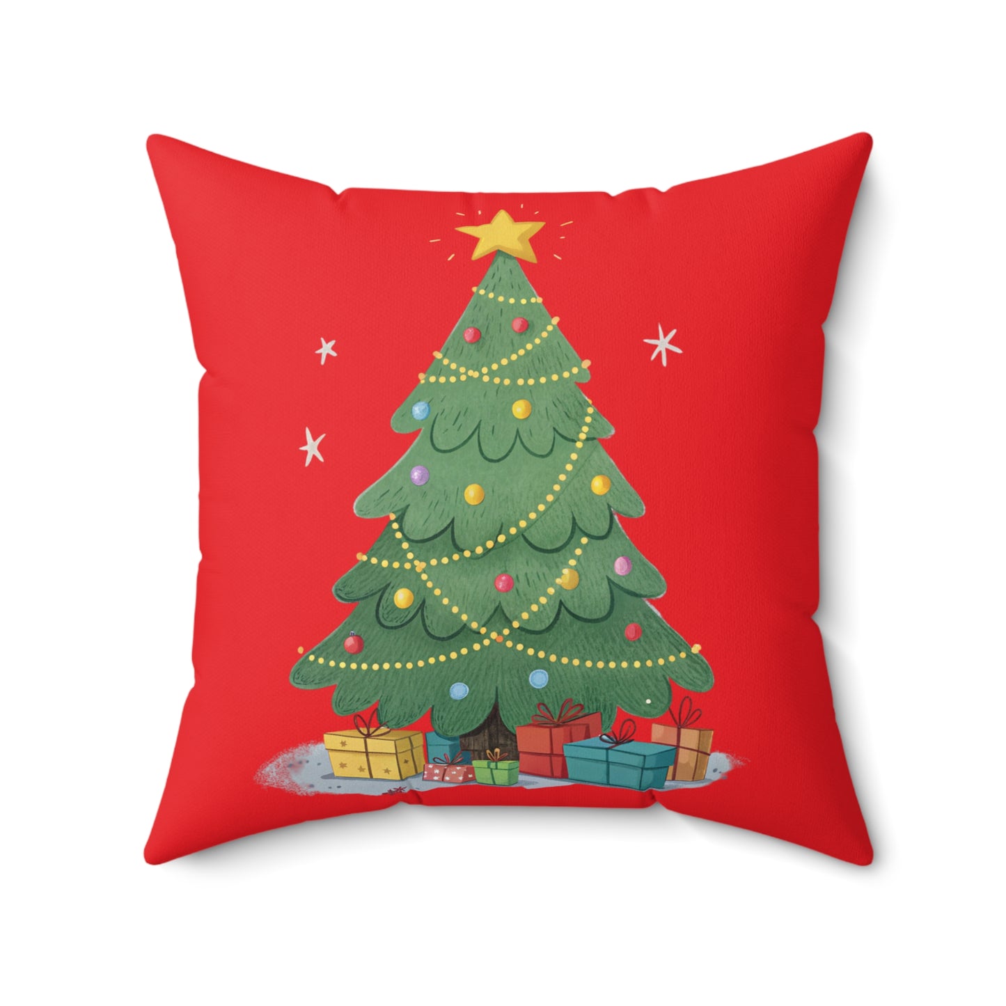 Spun Polyester Square Pillow