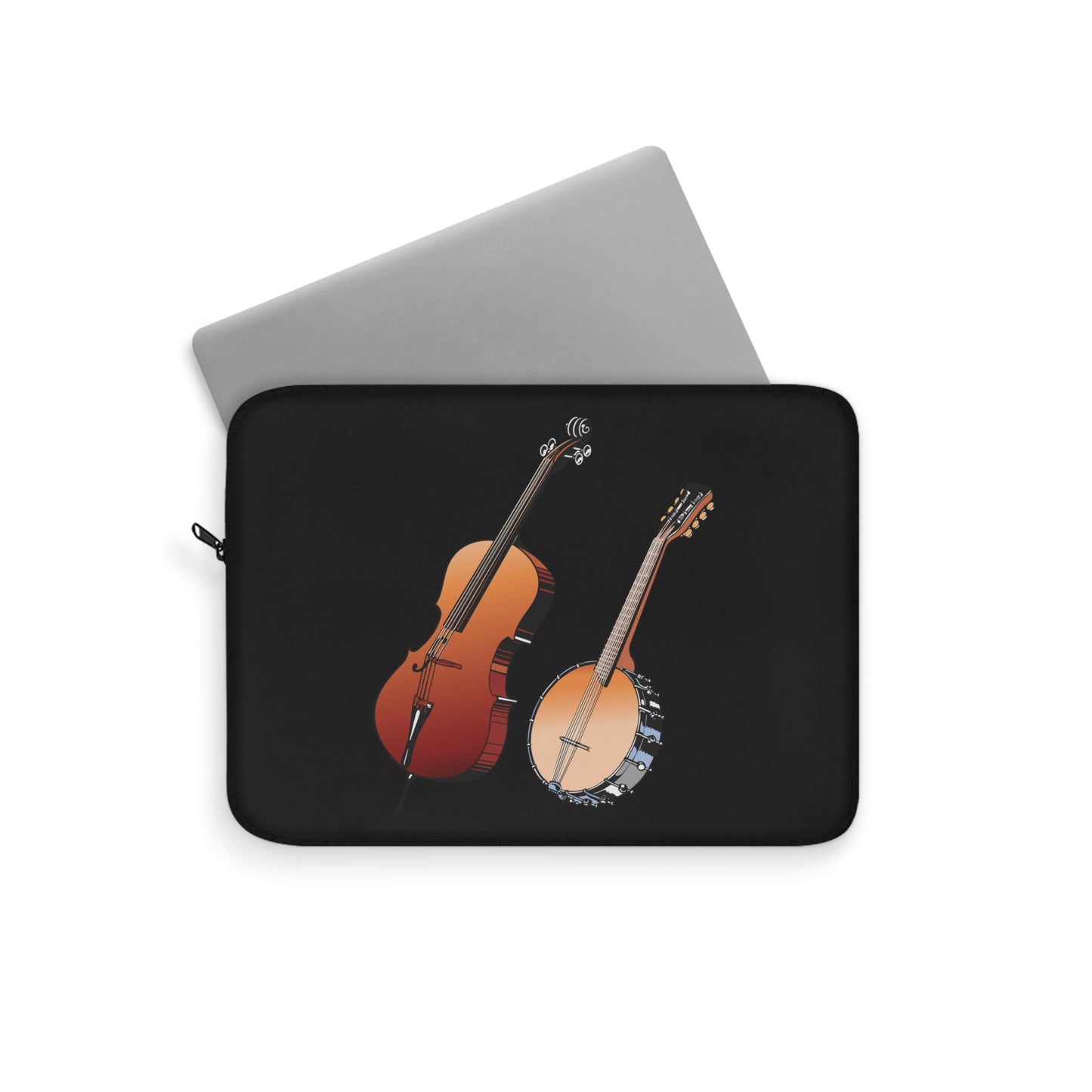 Musical Instruments Laptop Sleeve, Music Lover Gift, Stylish Computer Case, Unique Laptop Bag, Protect Your Devices