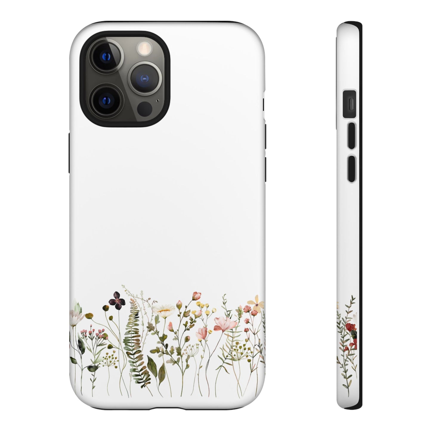 Floral Phone Case - Tough Cases for Nature Lovers, Stylish Floral Design, Phone Protection, Gifts for Her, Eco-Friendly Tech Accessories