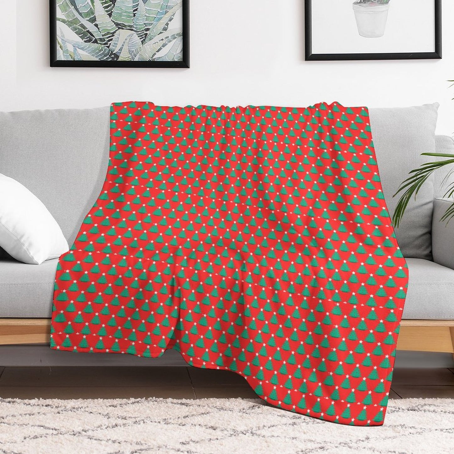280gsm Flannel Throw Blanket for Bedroom-30"×40"