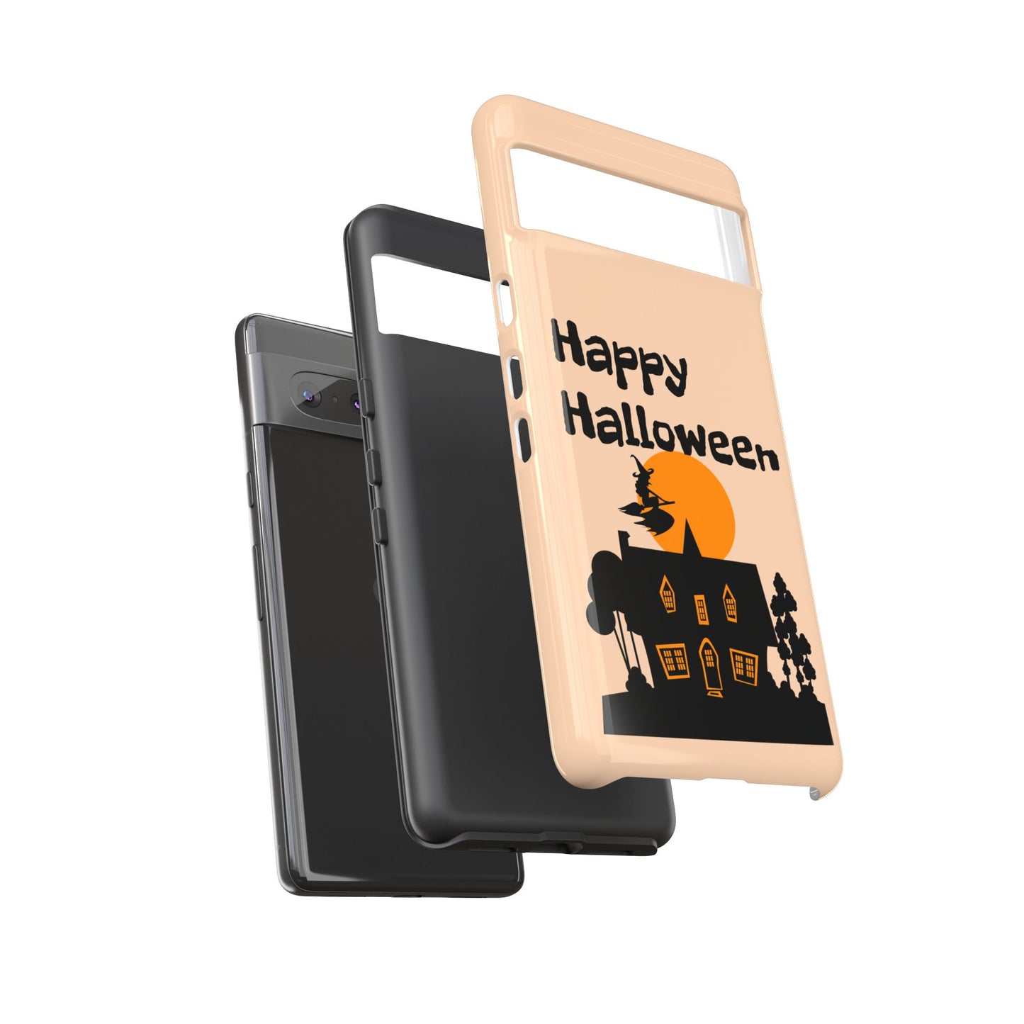 Halloween Phone Case, Spooky Mobile Cover, Tough Case for Phone, Witch Design, Fall Decor, Unique Gift for Halloween