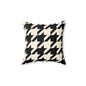 Chic Houndstooth Pillow, Modern Decor Cushion, Stylish Throw Pillow, Home Accent, Trendy Gift Idea, Living Room Decor