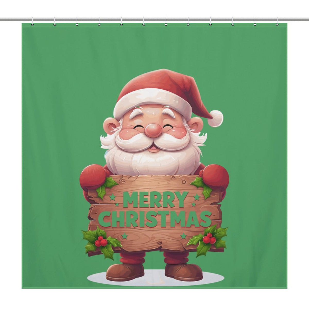 Christmas Shower Curtain