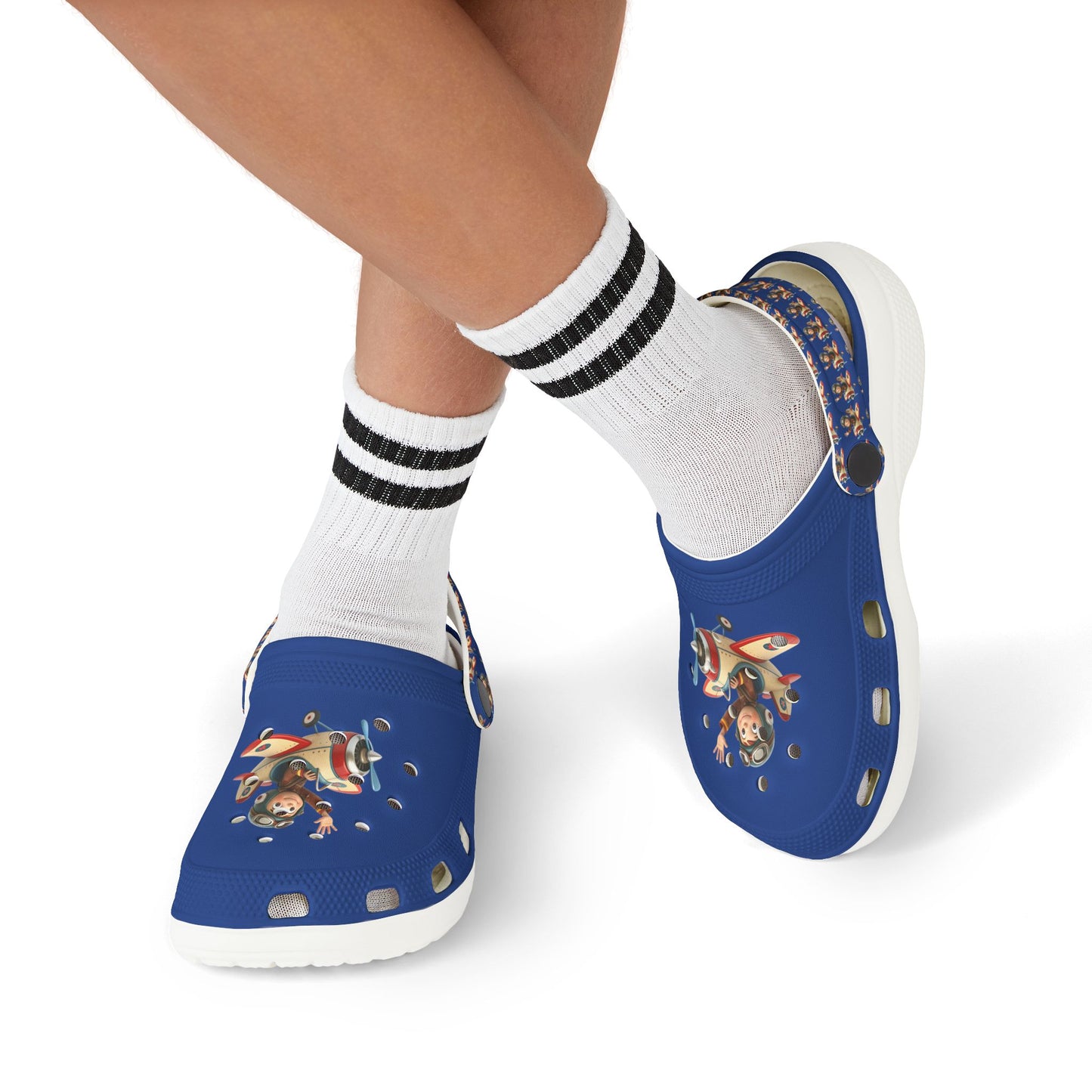 Kid's Fun Foam Clogs - Playful Aviation Theme, Lightweight Slip-On Shoes for Kids, Perfect for Summer Play, Beach Trips, and Outdoor [...]