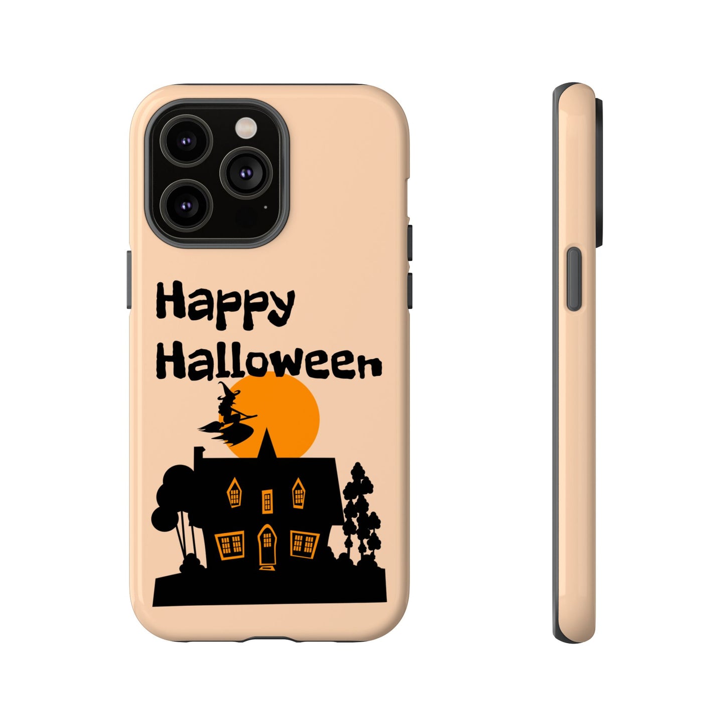 Halloween Phone Case, Spooky Mobile Cover, Tough Case for Phone, Witch Design, Fall Decor, Unique Gift for Halloween
