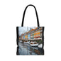 Charming Waterfront Tote Bag | Travel, Shopping,