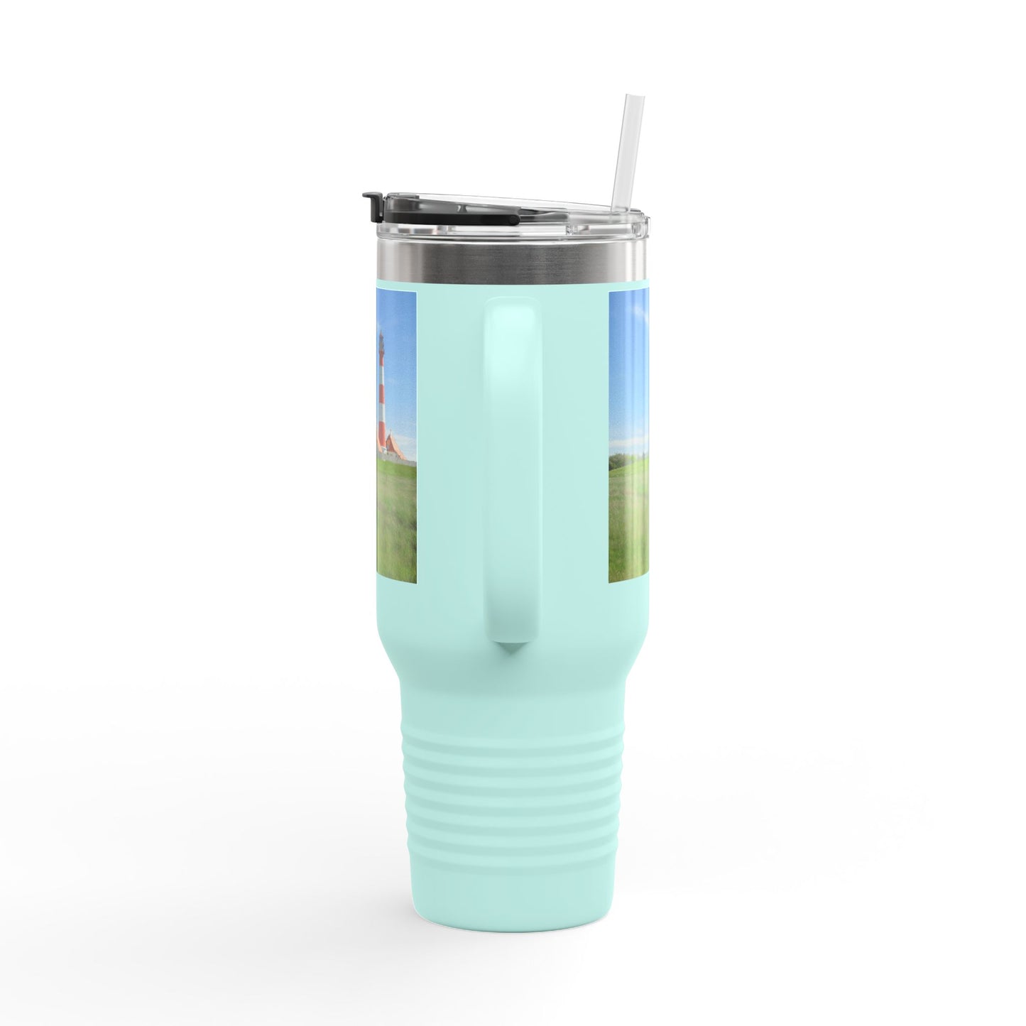 Scenic Insulated Travel Mug, 40oz | Perfect for Coffee Lovers, Outdoor Adventures, Travel Gifts, Eco-Friendly Sippers, Beach Days