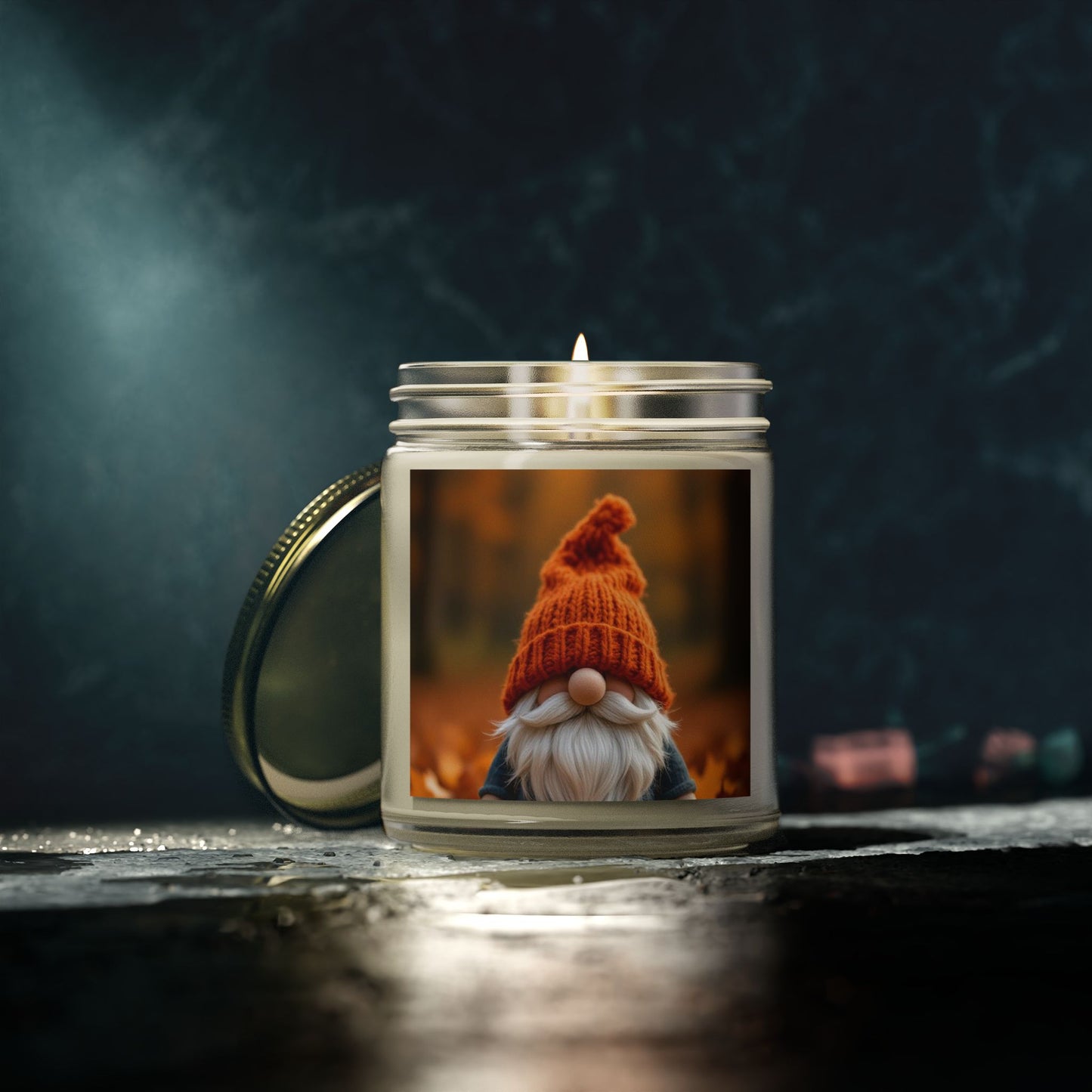 Autumn Gnome Scented Candles, Cozy Home Decor, Fall Gifts, Seasonal Aromatherapy, Relaxation, Thanksgiving Celebration