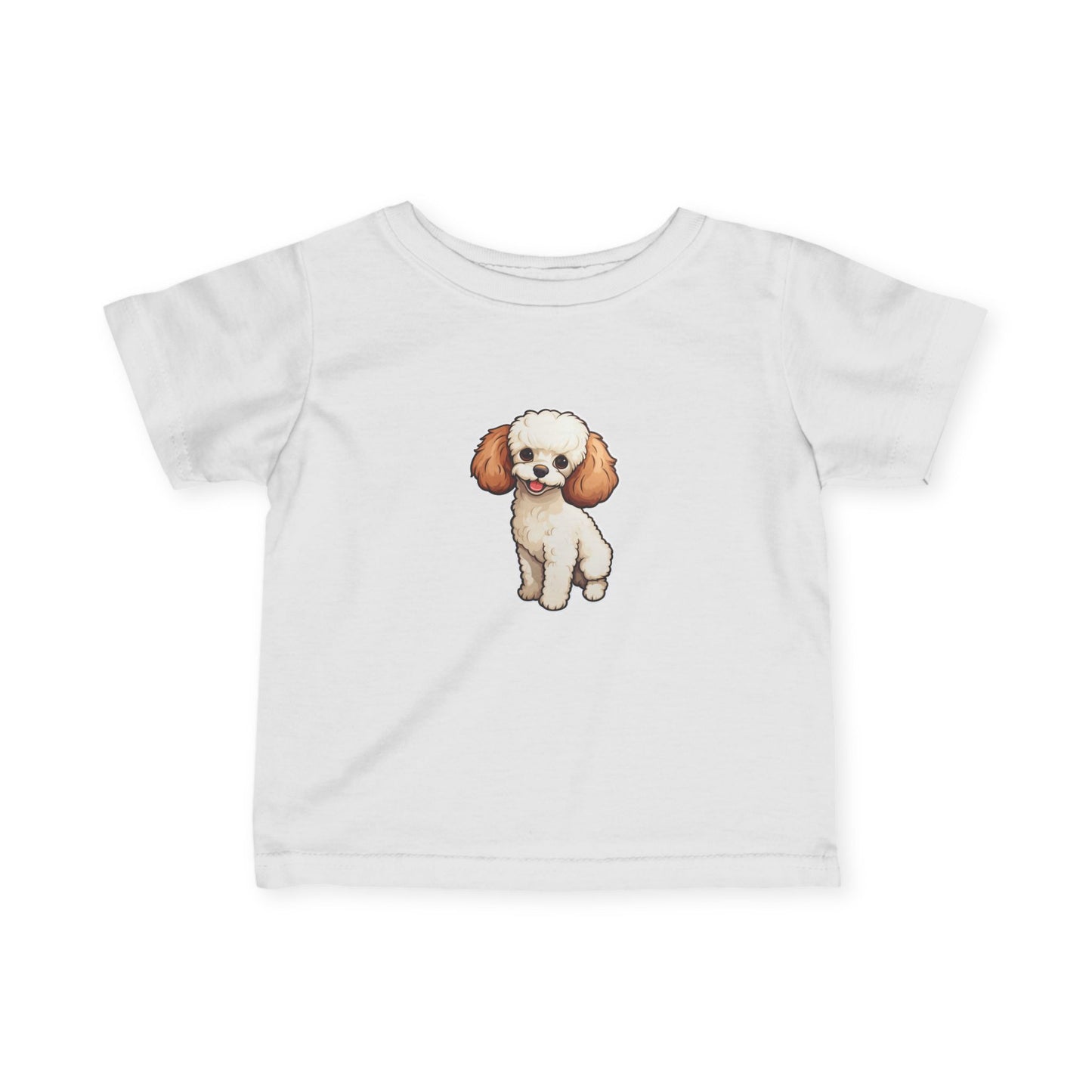 Cute Puppy Infant Tee, Baby T-Shirt, Newborn Gift, Toddler Tee, Dog Lover Baby Clothes