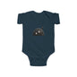 Cute Black Kitten Infant Bodysuit — Playful Baby Onesie