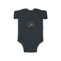 Cute Black Kitten Infant Bodysuit — Playful Baby Onesie