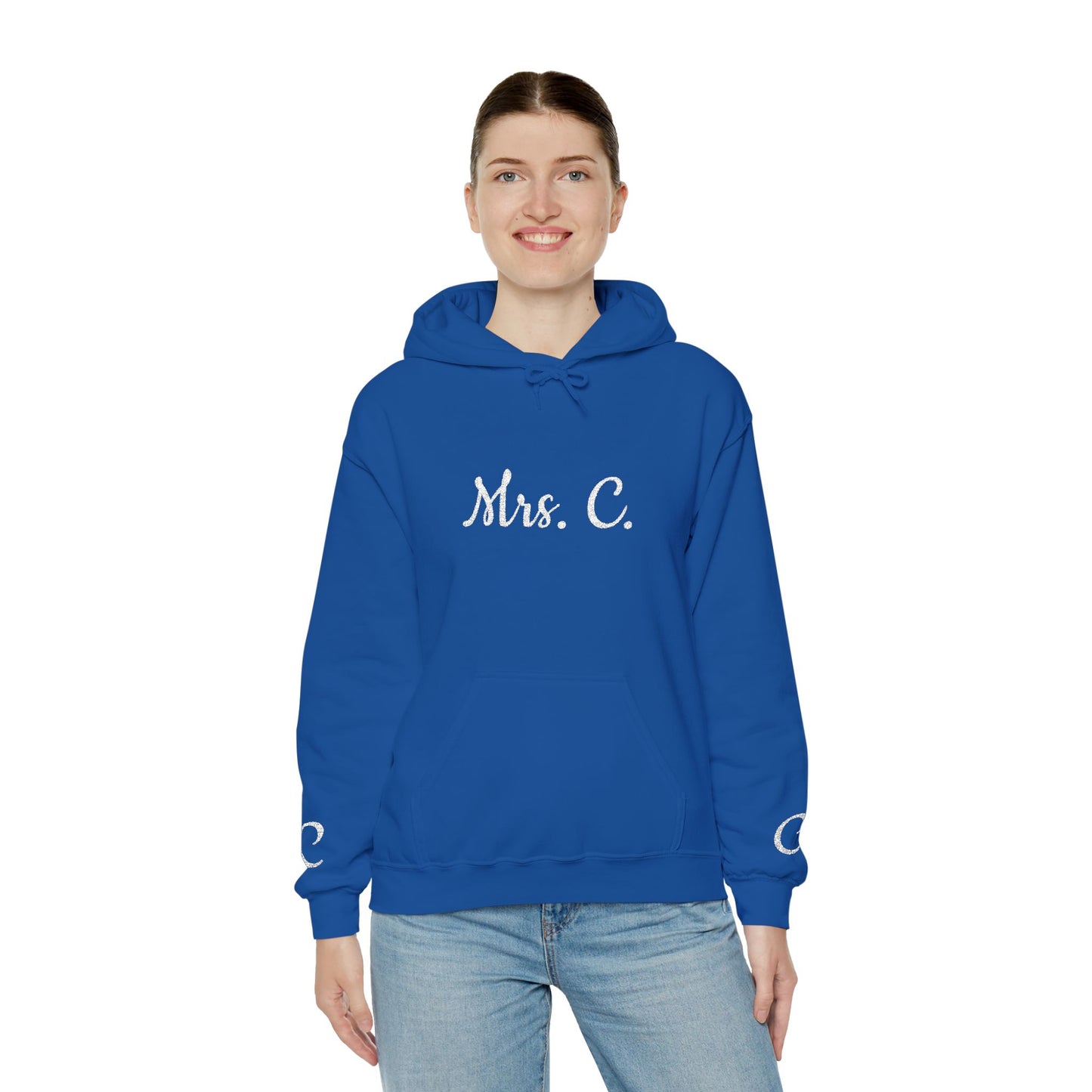Personalized Hooded Sweatshirt, Gift for Teachers, Proud Teacher Apparel, Birthday Gift, Customized Sweatshirt