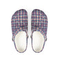 Plaid EVA Foam Clogs — Lightweight Comfortable Garden & Casual Shoes