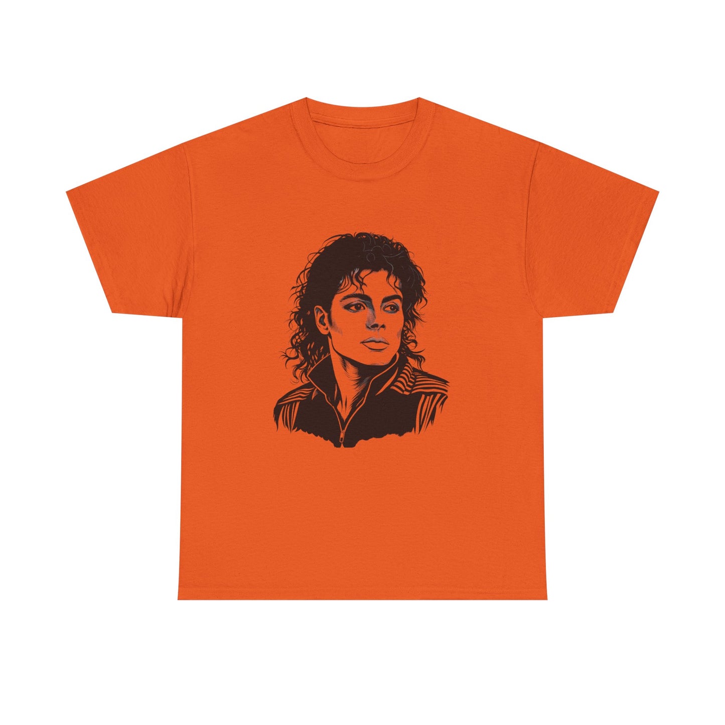 Michael Inspired Unisex Heavy Cotton Tee, Vintage Style Shirt, Retro Graphic Tee, Music Lover Gift, Unisex Casual Wear