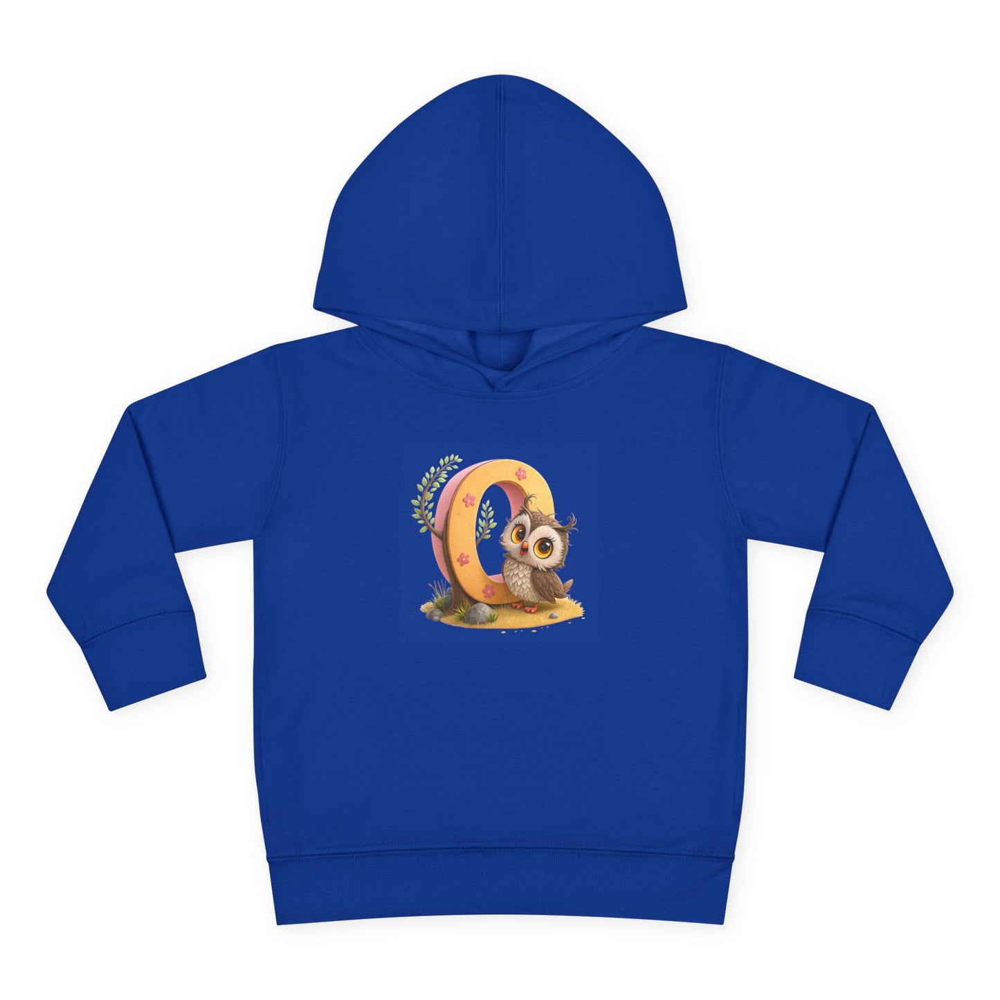 Adorable Toddler Owl Pullover Fleece Hoodie, Cute Kids Hoodie, Owl Design, Cozy Toddler Apparel, Perfect for Gifts and Playtime