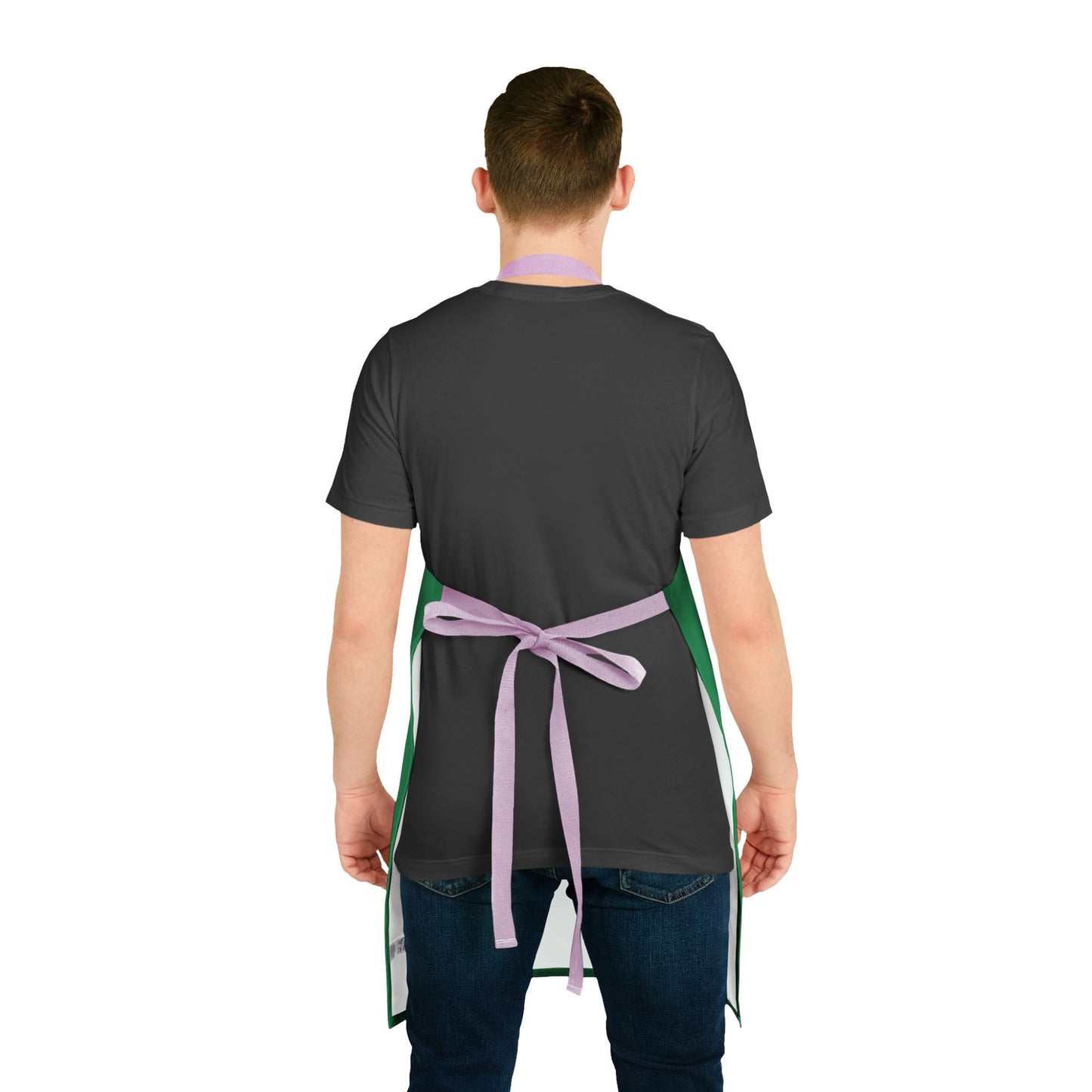 Apron, 5-Color Straps (AOP) Christmas