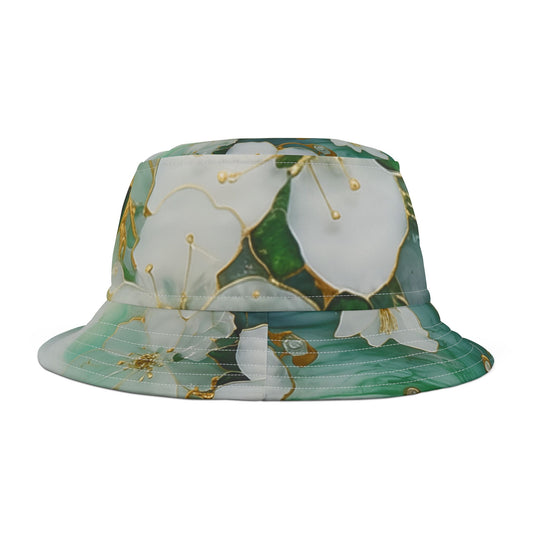 Floral Print Bucket Hat | Trendy Summer Hat, Beach Accessory, Festival Fashion, Gift for Her, Boho Style Hat