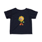 Sunshine Character Infant Tee, Cute Kids Shirt, Baby Gift, Toddler Apparel, Spring Outfit, Flower Design Tee