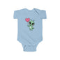 Cute Alien Baby Bodysuit with Heart, Infant One-Piece Costume, Unique Baby Shower Gift, Toddler Outfit, Fun Baby Clothes
