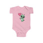 Cute Alien Baby Bodysuit with Heart, Infant One-Piece Costume, Unique Baby Shower Gift, Toddler Outfit, Fun Baby Clothes