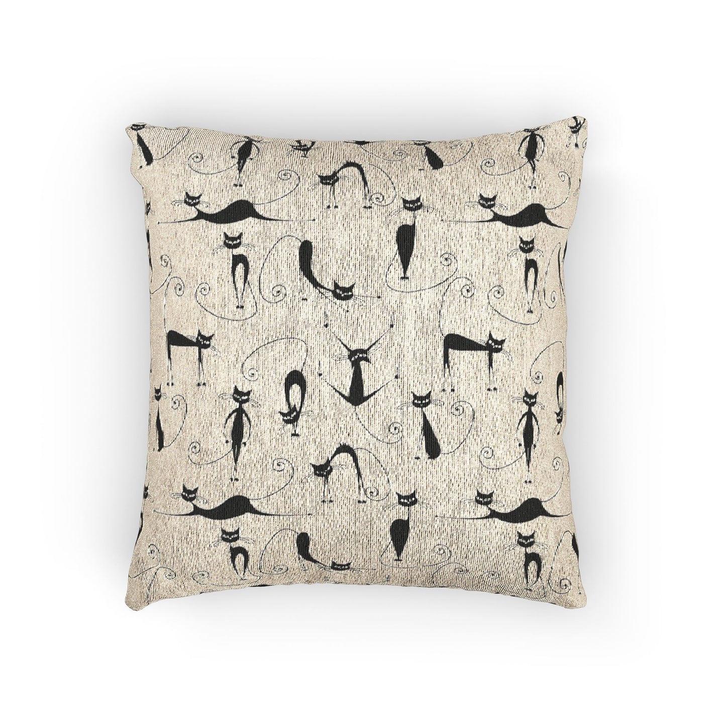 Bohemian Woven Pillow, Cozy Throw Cushion, Decorative Accent Pillow, Modern Home Decor, Artistic Pillows for Home