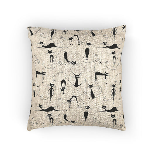 Bohemian Woven Pillow, Cozy Throw Cushion, Decorative Accent Pillow, Modern Home Decor, Artistic Pillows for Home