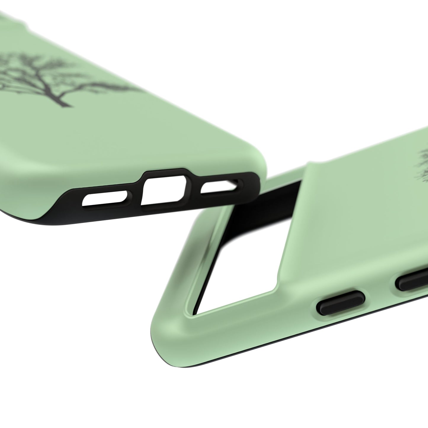 Minimalist Tree Phone Case, Nature-Inspired Phone Cover, Eco-Friendly Cell Phone Accessory, Perfect Gift for Nature Lovers