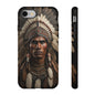 Native American Art Phone Case, Strong Culture Design, Unique Gift for Him or Her, Tough Cases, Customizable Protector, Tribal Style