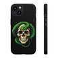 Skull & Snake Phone Case | Tough Cases, Protective Cover, Edgy Phone Accessories, Gothic Gift, Halloween Decor