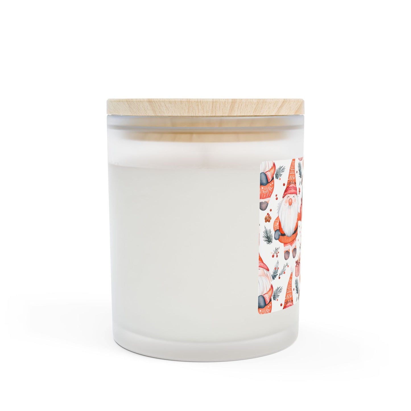 Festive Gnome Candle, Holiday Decor, Christmas Gift, Cozy Home Fragrance, Winter Celebration Scent