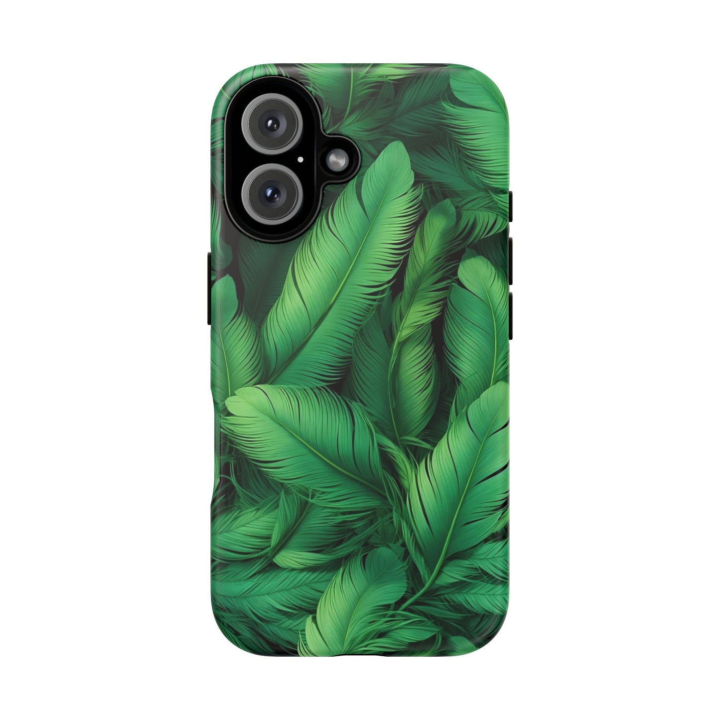 Tough Cases - Tropical Leaf Phone Case, Nature-inspired, Phone Accessory, Gift for Her, Jungle Theme, Eco-Friendly
