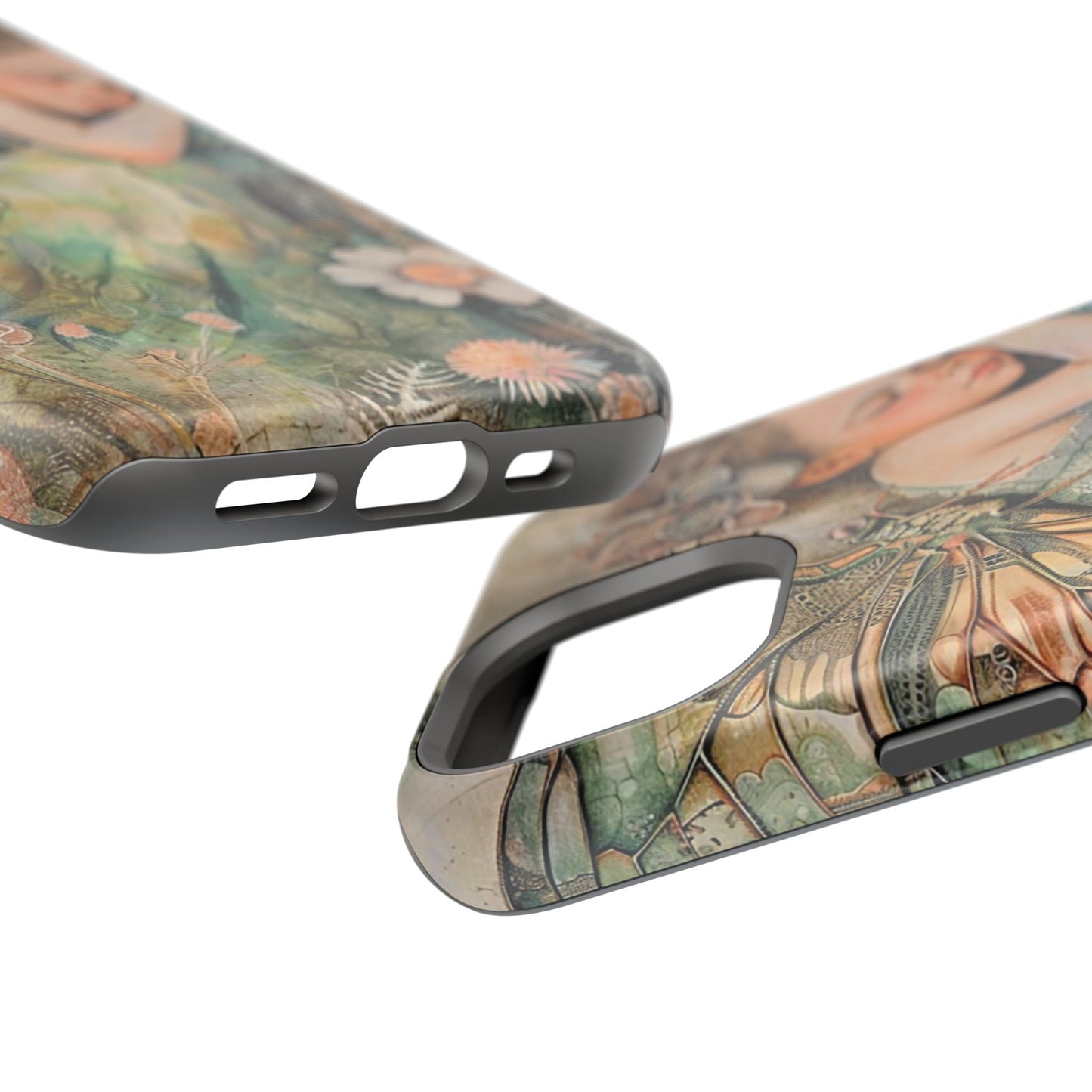 Fairy Sleeping Phone Case — Magnetic Impact-Resistant iPhone Cover
