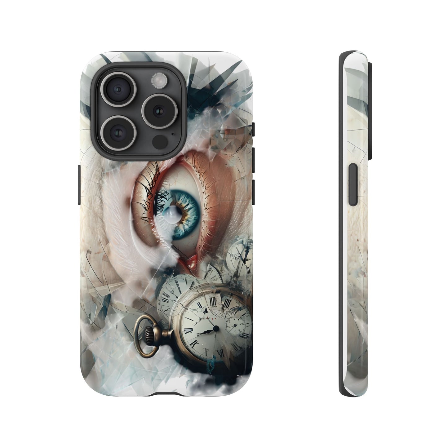 Artistic Eye Phone Case, Unique Smartphone Cover, Whimsical Gift for Art Lovers, Trendy Tech Accessory, Birthday Present, Holiday Gift