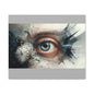 Surreal Canvas Wall Art, Eye with Vintage Clock
