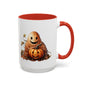 Whimsical Halloween Coffee Mug | Pumpkin-Inspired Drinkware, Cute Fall Decor, Gift for Pumpkin Lovers, Cozy Autumn Vibe