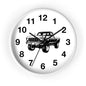 Classic Pickup Truck Wall Clock | Automotive Decor, Gift for Car Lovers, Rustic Home Accent, Garage Wall Art, Unique Timepiece