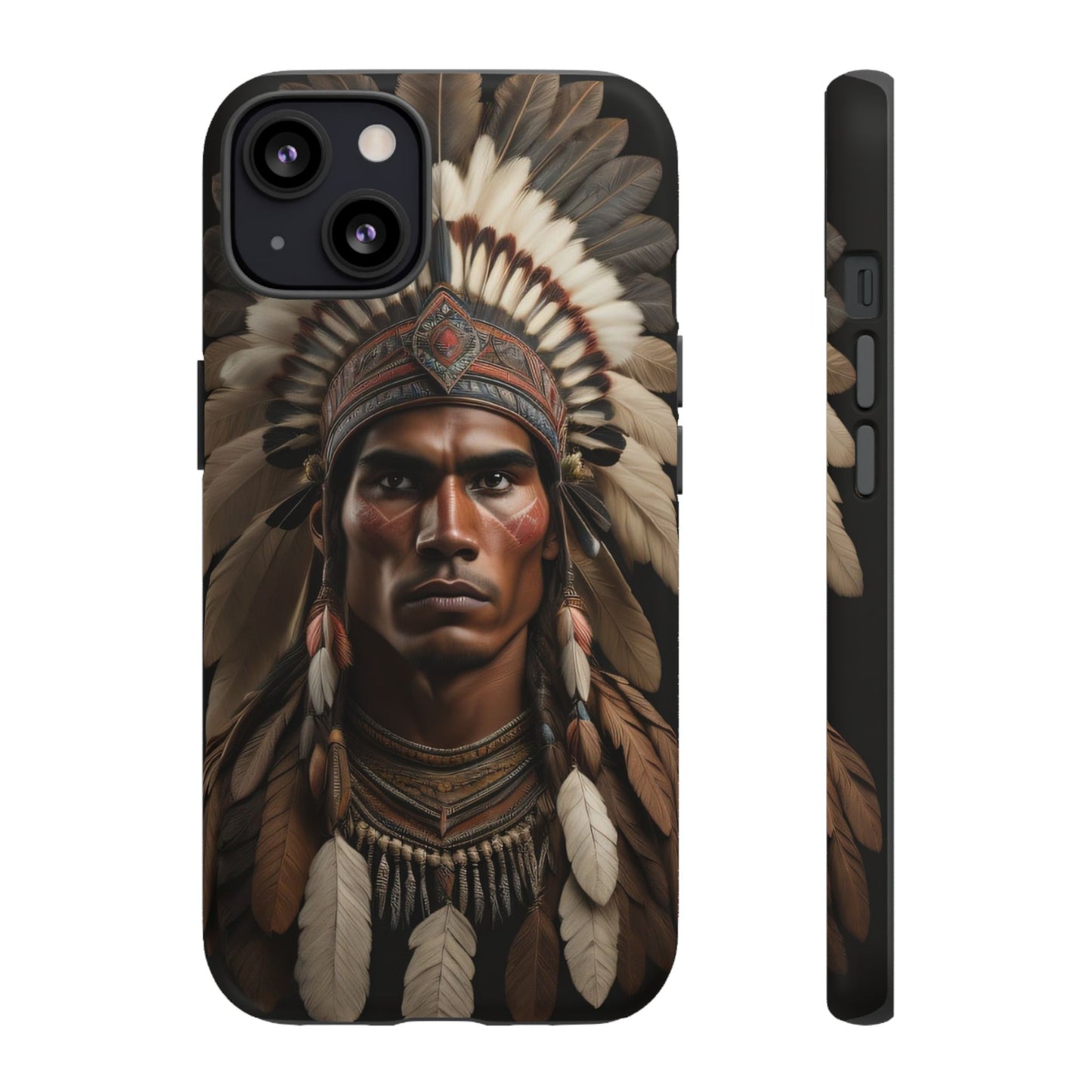 Native American Art Phone Case, Strong Culture Design, Unique Gift for Him or Her, Tough Cases, Customizable Protector, Tribal Style