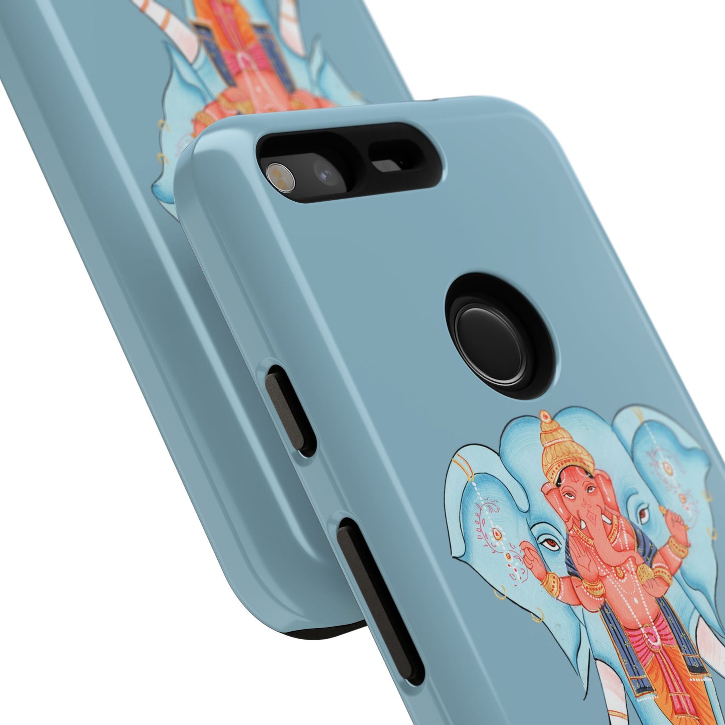 Tough Cases: Ganesh-Inspired Phone Case, Bohemian Phone Cover, Hindu Art Accessory, Festival Gift, Protective Phone Shell
