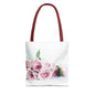 Floral Tote Bag, Elegant Rose Design
