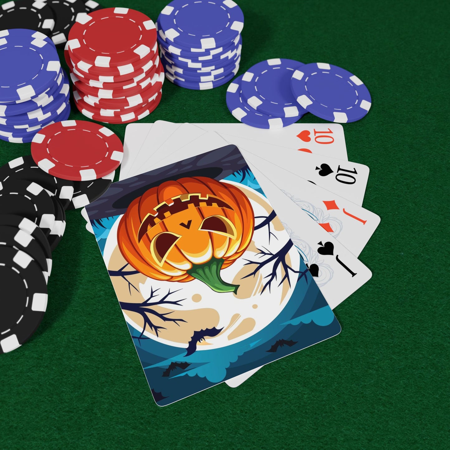 Halloween Themed Playing Cards, Spooky Poker Deck for Parties, Unique Gift for Card Lovers, Trick-or-Treat Games, Fall Celebrations
