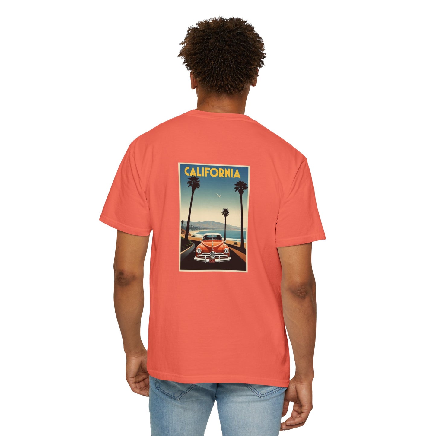 California Surf Style T-Shirt, Unisex Beach Tee, Vintage California Graphic Shirt, Summer Casual Wear, Surfing Enthusiasts Apparel