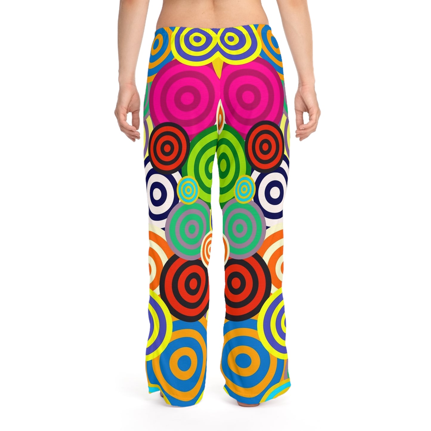 Colorful Women's Pajama Pants - Relax in Style, Fun Loungewear, Unique Gift for Her, Festival Nights, Cozy Sleepwear, Holiday Celebrations