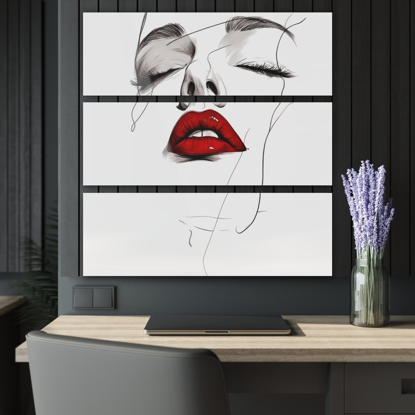 Elegant Acrylic Triptych Wall Art - Modern Home Decor, Contemporary Art Display, Unique Gift Idea, Gallery Wall Accent, [...]