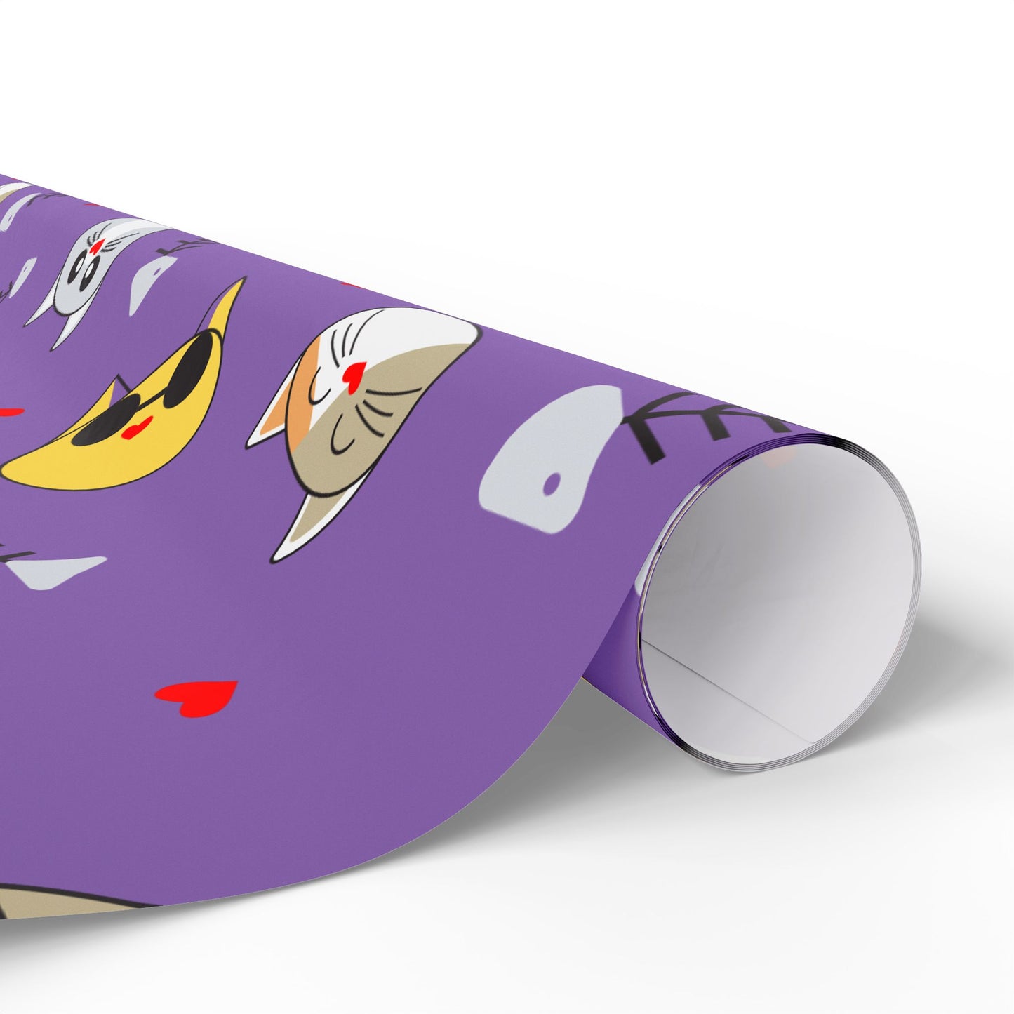 Cute Cat Wrapping Paper, Whimsical Gift Wrap for Pet Lovers