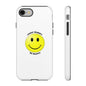Happy Face Phone Case, Tough Cases, Don’t Worry, Be Happy, Cute Gift for Friends, Positive Vibes, Fun Mobile Accessories