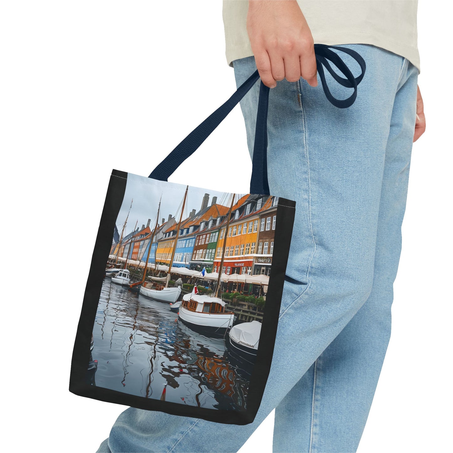 Charming Waterfront Tote Bag | Travel, Shopping,